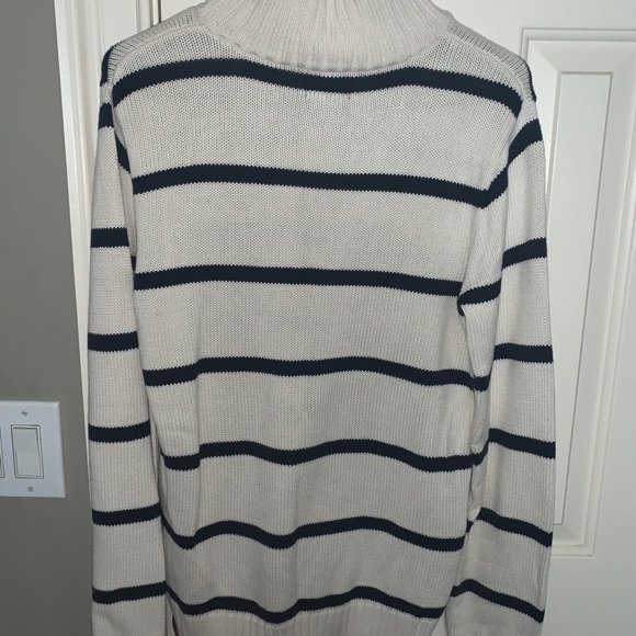 Polo Ralph Lauren Crewneck ZIP-Up Sweater - Picture 2 of 2